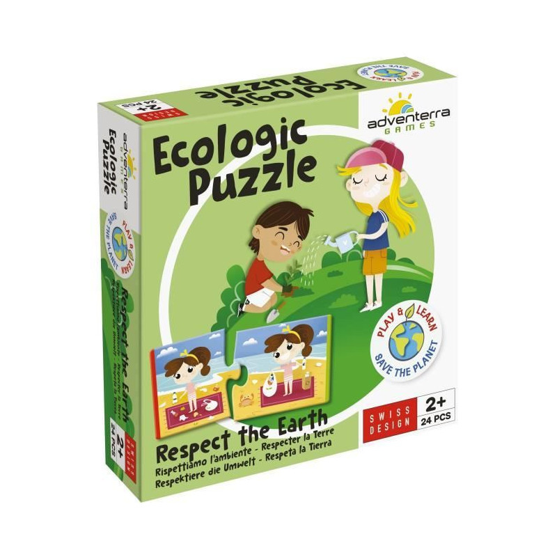 Educational games - GEOMAG - Ecologic Puzzle Respect the Earth - Educa