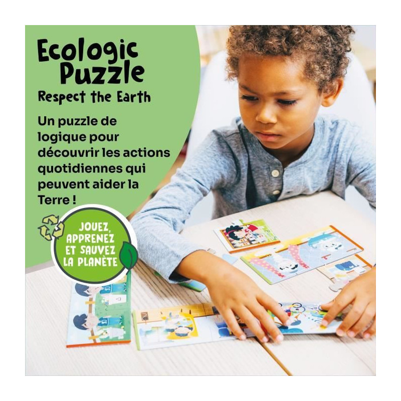 Educational games - GEOMAG - Ecologic Puzzle Respect the Earth - Educa