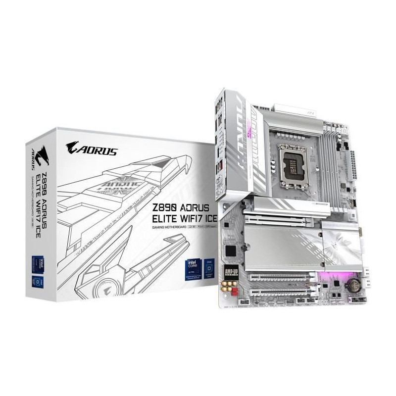 Motherboard - GIGABYTE - Z890 A ELITE WF7 ICE