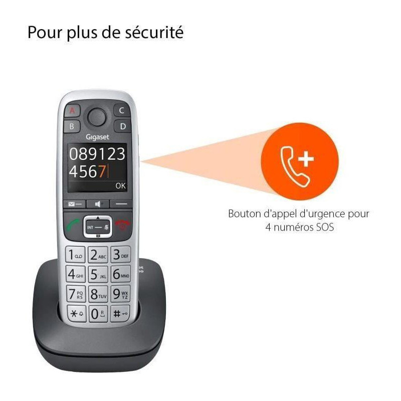 GIGASET Landline E560 Silver