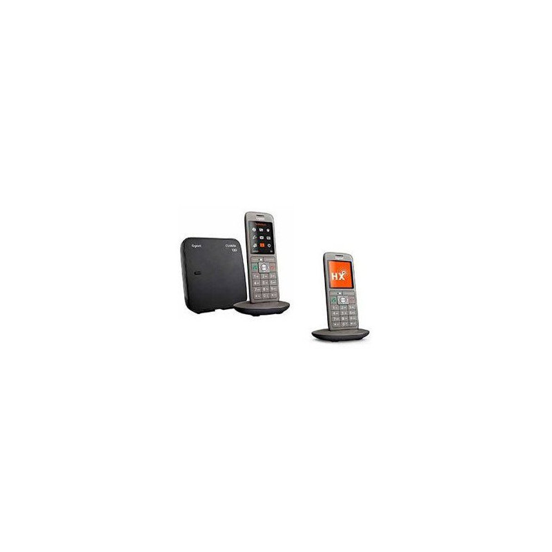 GIGASET Landline Telephone CL 660 A Duo Anthracite