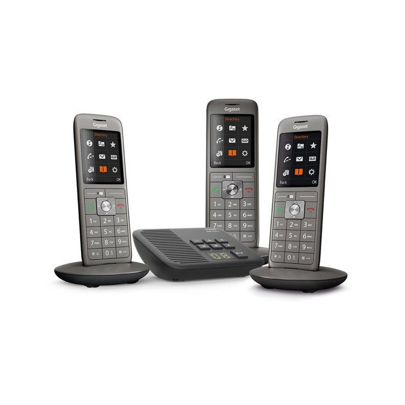 GIGASET Landline Telephone CL 660 A Trio Anthracite