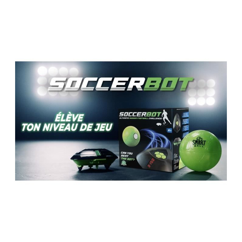 Soccer Coach Robot - GIOCHI PRIZIOSI - Smart Ball Soccer Bot - Solo or