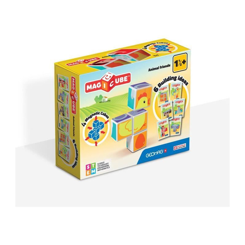 MAGICUBE Animals Friends (4 Cubes)