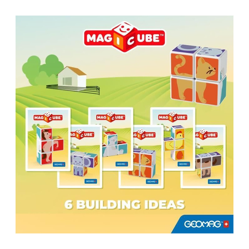 MAGICUBE Animals Friends (4 Cubes)