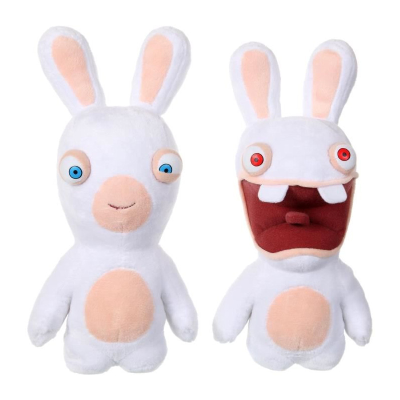 RABBITS CRETINS Plush 28 cm Open mouth sound