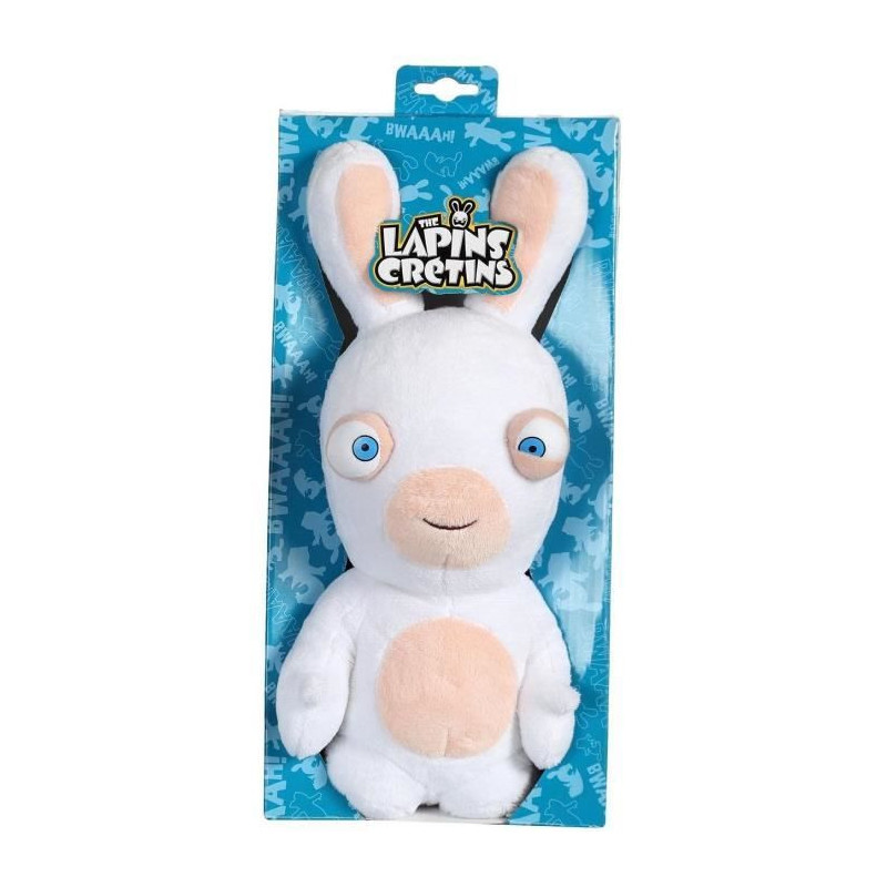 RABBITS CRETINS Plush 28 cm Closed mouth sound