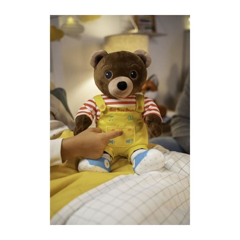 Talking Musical Plush Toy - Gipsy Toys - Little Brown Bear - Story Tel