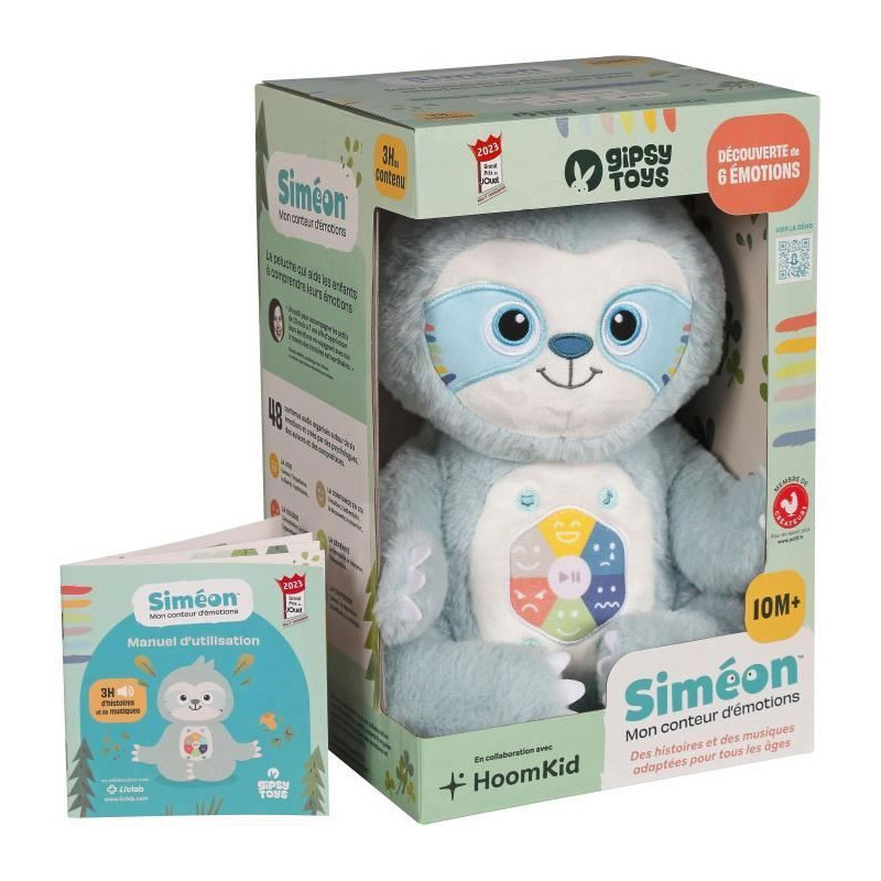 Talking Plush - Gipsy Toys - Siméon, the storyteller of emotions - 28