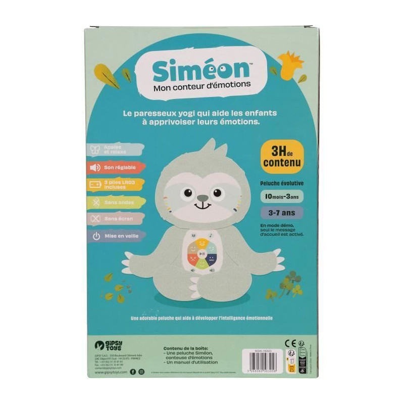 Talking Plush - Gipsy Toys - Siméon, the storyteller of emotions - 28