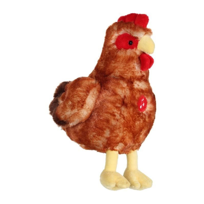 Red Hen Plush with Sound - GIPSY TOYS - 22 cm