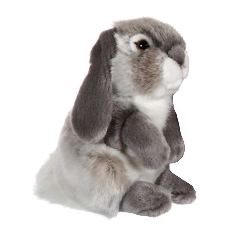 Plush toy - Gipsy Toys - Aries rabbit - 18cm - Gray