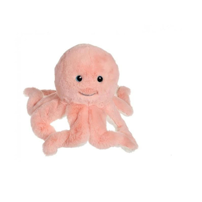 Octopus Plush - GIPSY TOYS - Pink, 32 cm