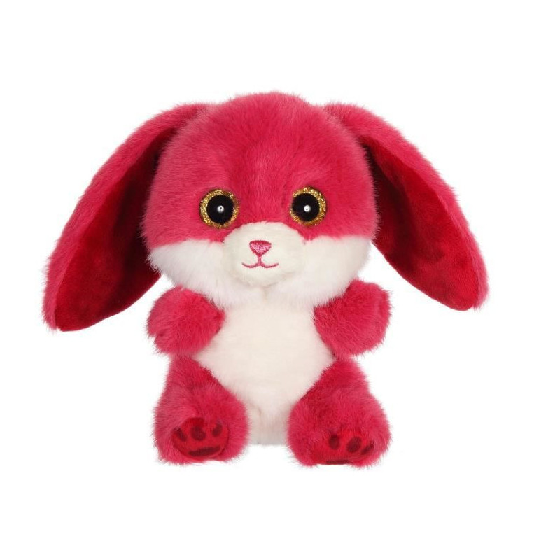 Plush toy - GIPSY TOYS - CUTYDOOS Rabbit 13 CM - raspberry color - RUB