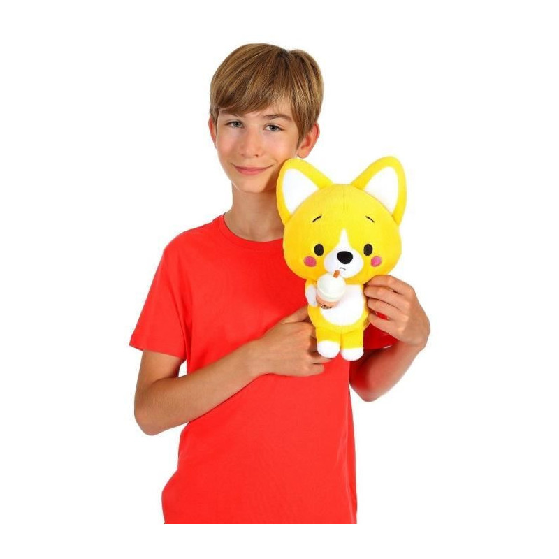 Little Corgi Cuties soft toy - GIPSY TOYS - 30 cm - Bubble Tea