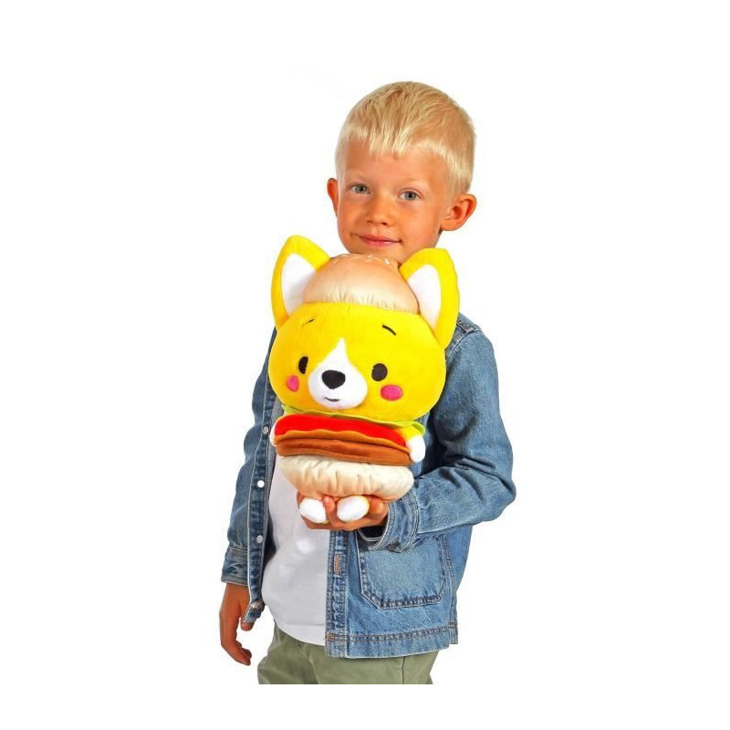 Little Corgi Cuties soft toy - GIPSY TOYS - 30 cm - Burger