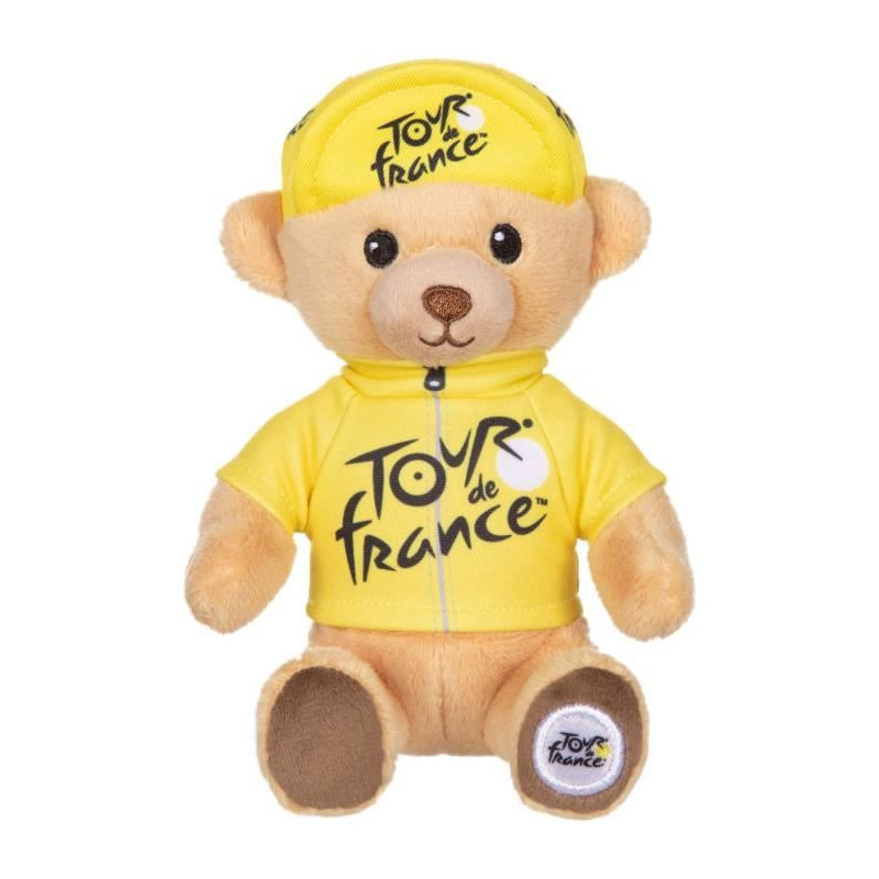 Plush - GIPSY TOYS - Tour De France - YELLOW JERSEY BEAR 15 CM