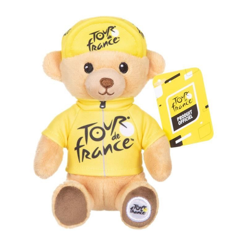 Plush - GIPSY TOYS - Tour De France - YELLOW JERSEY BEAR 15 CM