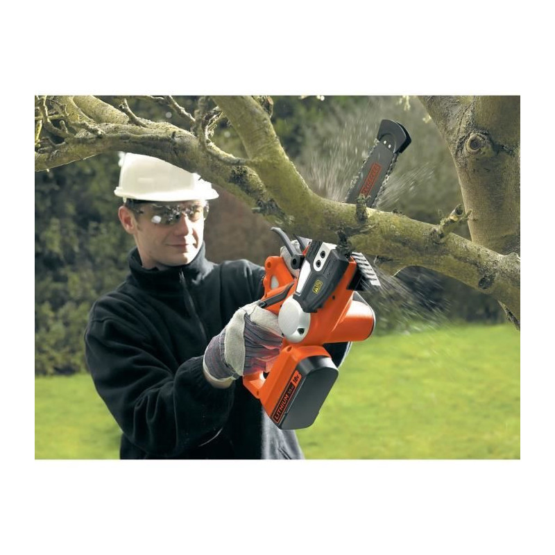Black+Decker Wireless chainsaw 18V GKC1820L20-QW Electric chainsaw 20