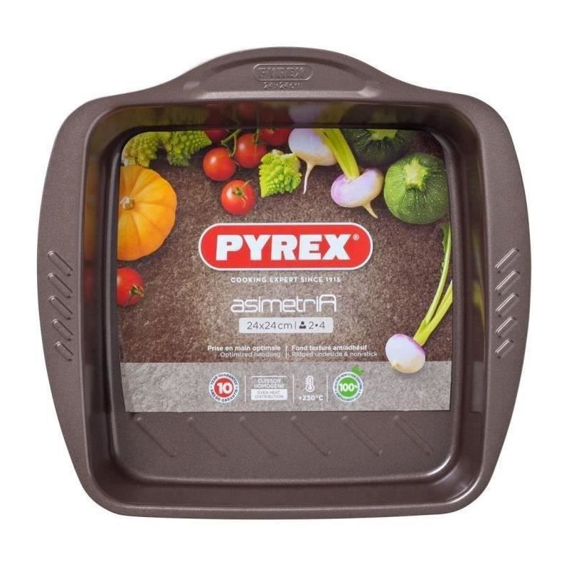 Baking dish - PYREX - 1452050 - Square - Steel - 324 cm