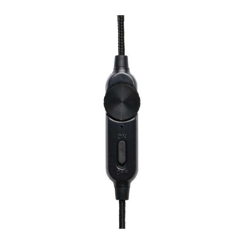 Gaming Headset - THE G-LAB - KORP-CARBON - Black - Detachable Micropho