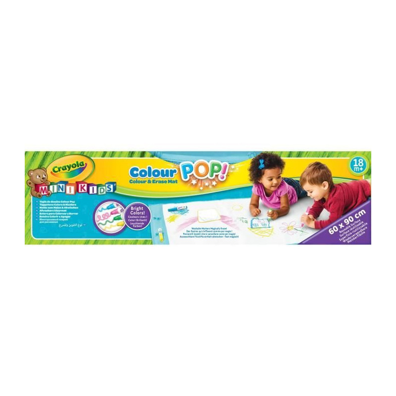 Crayola - Mini Kids - Color Pop Drawing Mat! - 18 months - Coloring fo