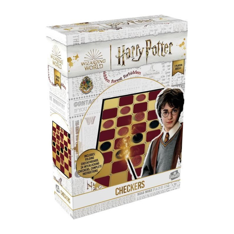 Board game - Goliath - Harry Potter Checkers