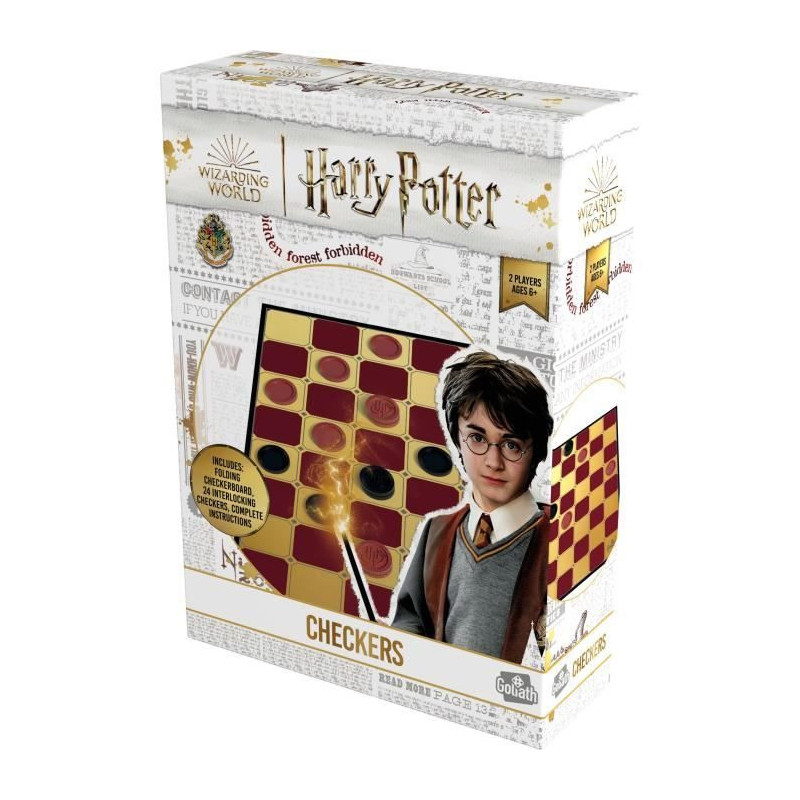 Board game - Goliath - Harry Potter Checkers