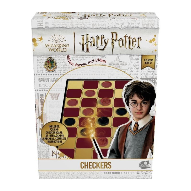 Board game - Goliath - Harry Potter Checkers
