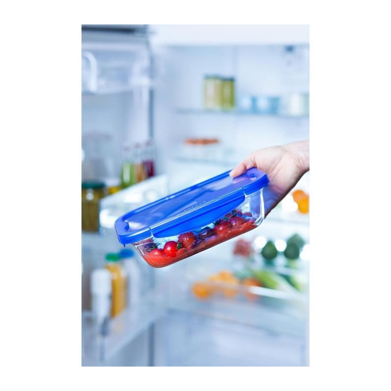 Rectangular box with lid - PYREX - 1451026 - 20 x 15 cm - 800 ml - Coo