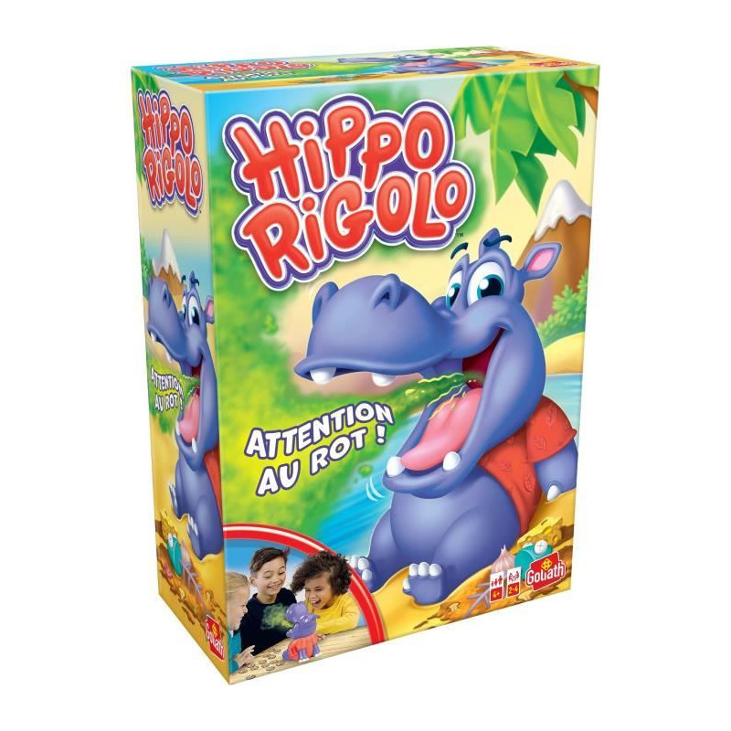 Hippo Rigolo - party game - GOLIATH