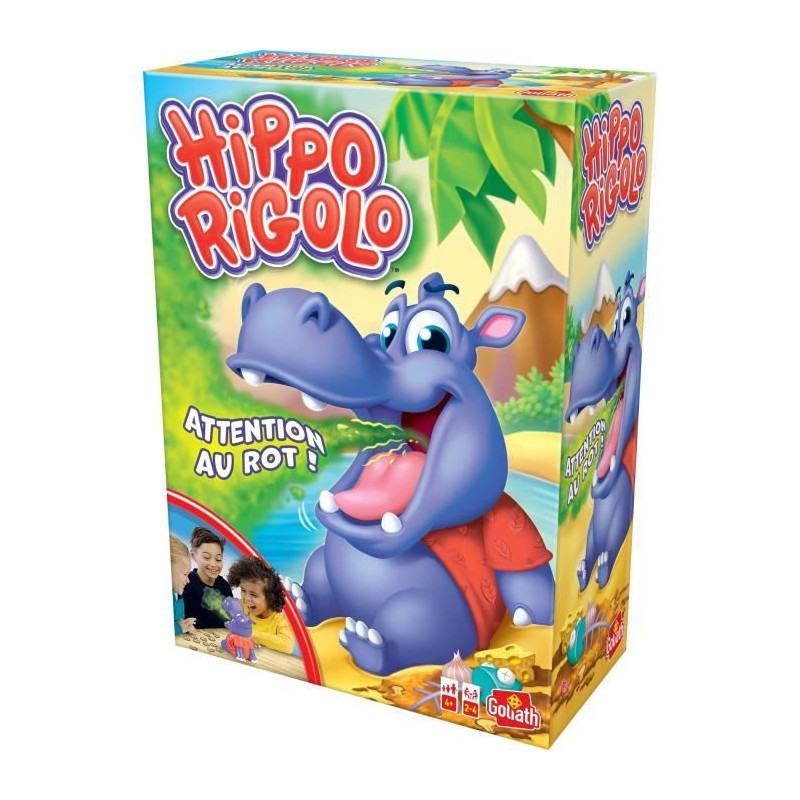 Hippo Rigolo - party game - GOLIATH