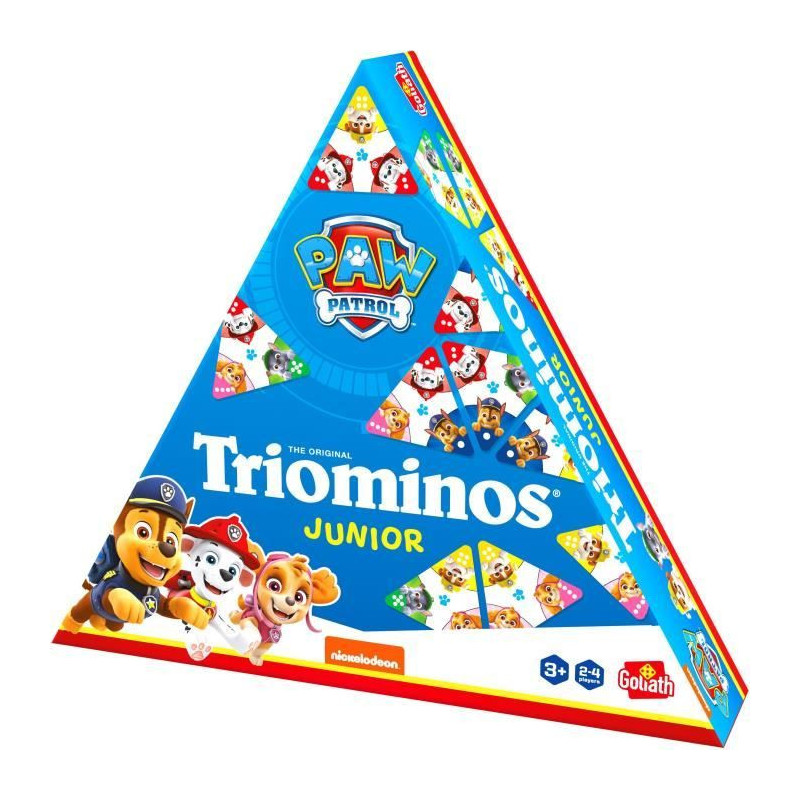 Board game - GOLIATH - Triominos Junior Pat'Patrouille - Triangular do