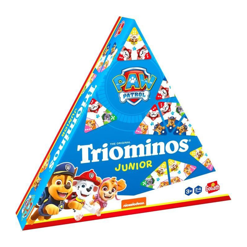 Board game - GOLIATH - Triominos Junior Pat'Patrouille - Triangular do