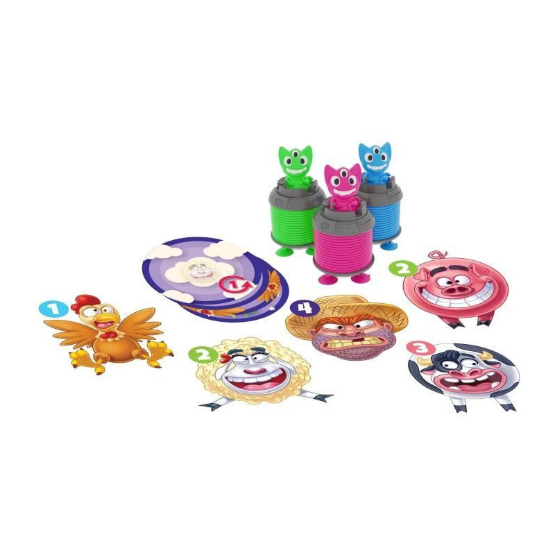 Board games - GOLIATH - Martian alert - Remove animals and score point