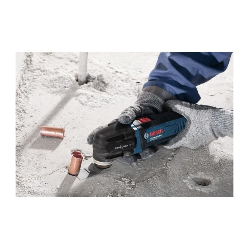 BOSCH Multifunction tool Starlock plus 300 W GOP30-28 with 1 wood and