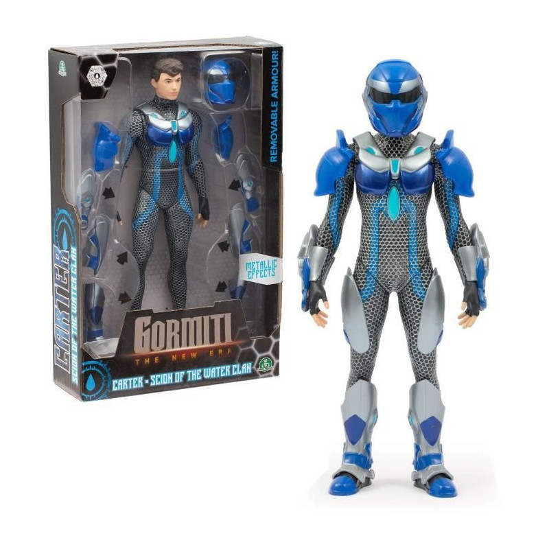 Action figure - GORMITI - Scion with armor Water model - 27 cm - from