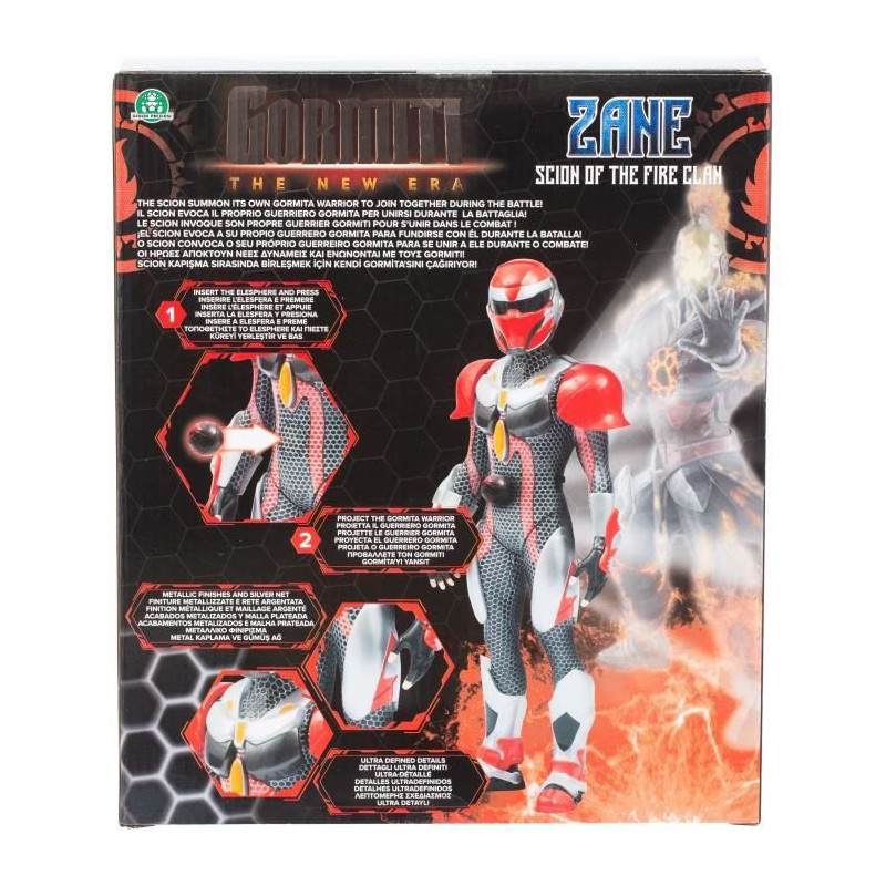 Action figure - GORMITI - Scion with water projector - Carter - 27 cm