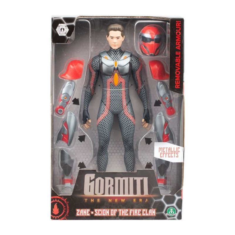 Action figure - GORMITI - Scion with Fire Model armor - 27 cm - from 4