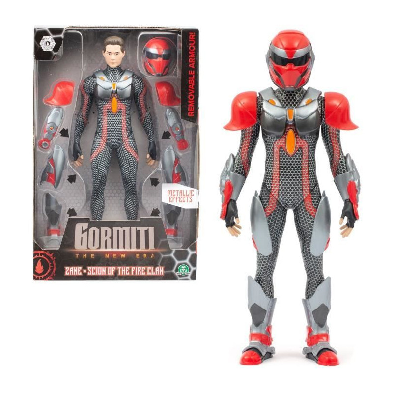Action figure - GORMITI - Scion with Fire Model armor - 27 cm - from 4