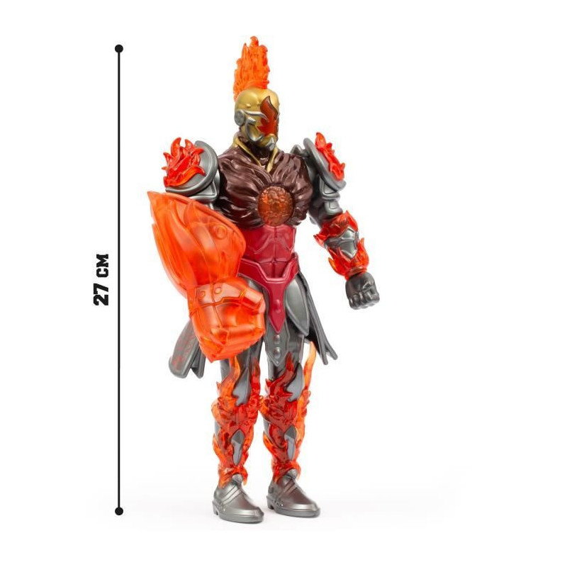 Action figure - GORMITI - Gormiti with Fire Model weapon - 27 cm - fro
