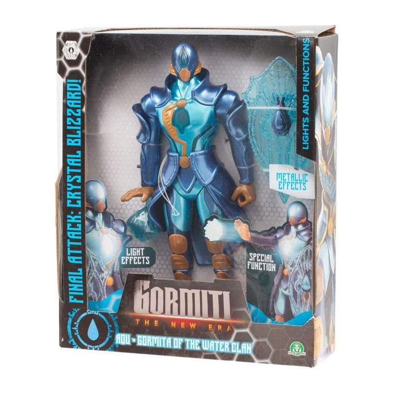 Action figure - GORMITI - Gormiti with light attack Water - Aqu - 27 c