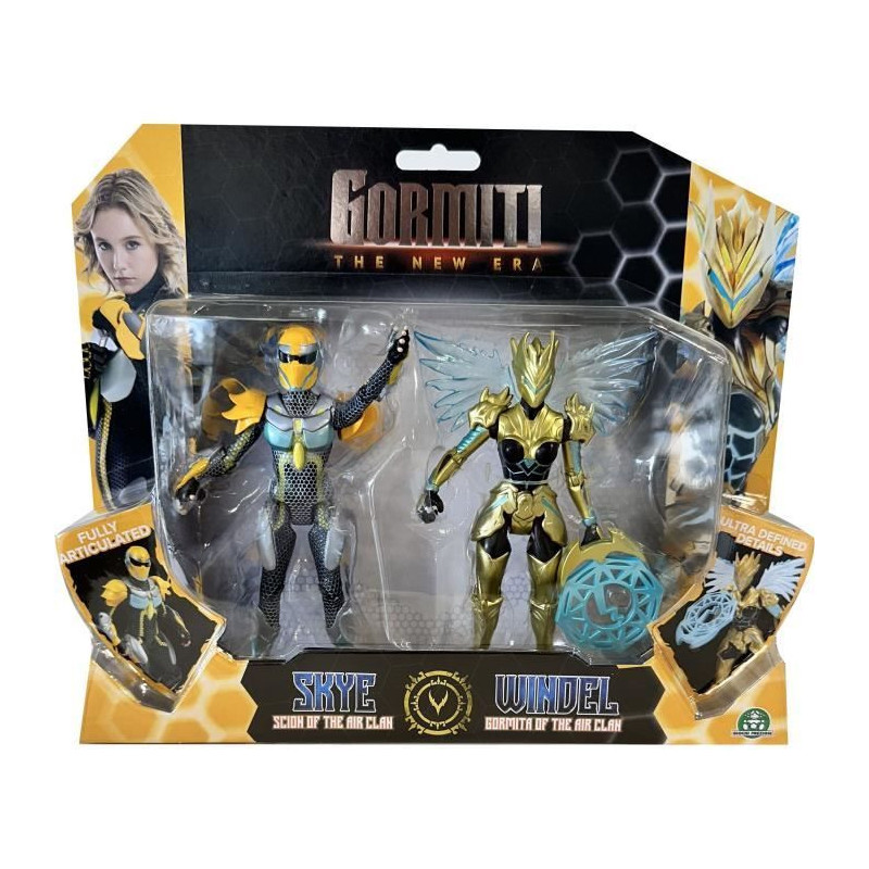 Figurine box set - GORMITI - Scion and Gormiti associated Air - Skye a