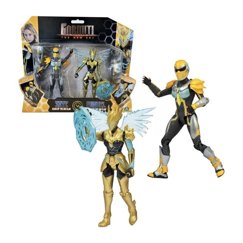 Figurine box set - GORMITI - Scion and Gormiti associated Air - Skye a