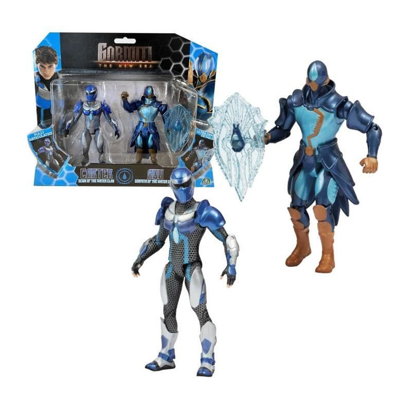 Figurine box set - GORMITI - Scion and Gormiti associated with Water -