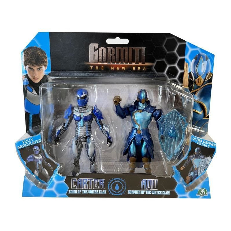Figurine box set - GORMITI - Scion and Gormiti associated with Water -