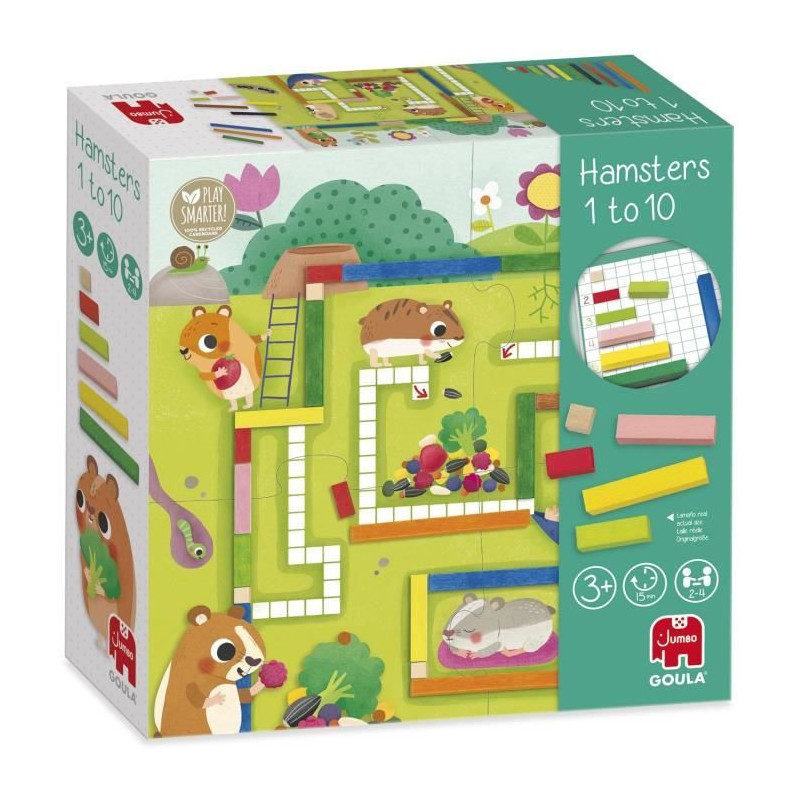 Educational game - GOULA - 1-10 Maths - Help the hamsters to build up