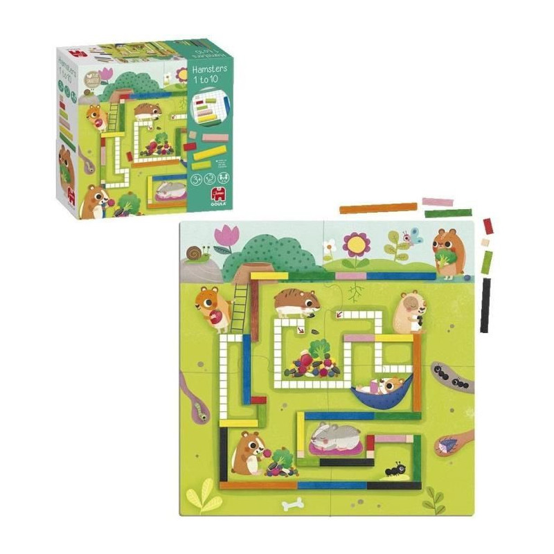 Educational game - GOULA - 1-10 Maths - Help the hamsters to build up