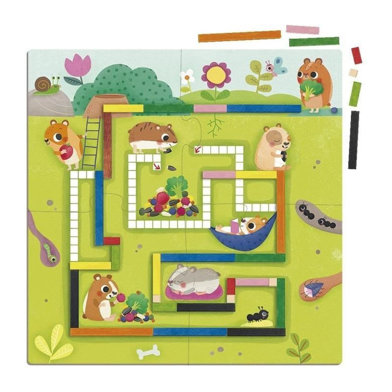 Educational game - GOULA - 1-10 Maths - Help the hamsters to build up
