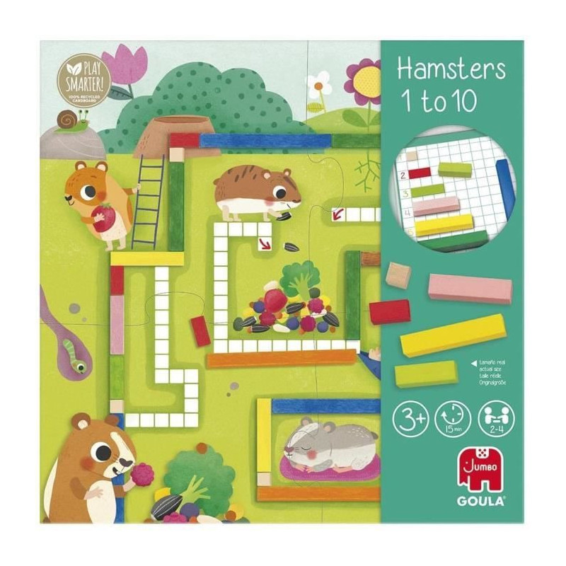 Educational game - GOULA - 1-10 Maths - Help the hamsters to build up